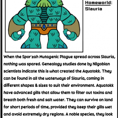 Bio Card Included!