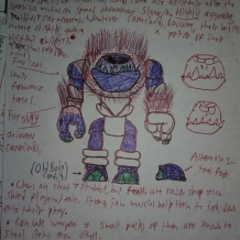 Canne'boid Early Sketches, Studies & Concept Ideas